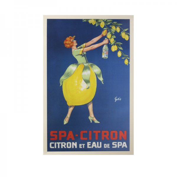 poster Spa citron